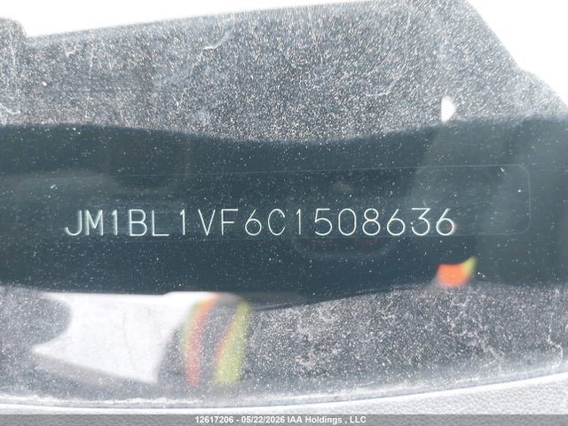 12617206 :رقم المزاد ، JM1BL1VF6C1508636 vin ، 2012 Mazda 3 I مزاد بيع