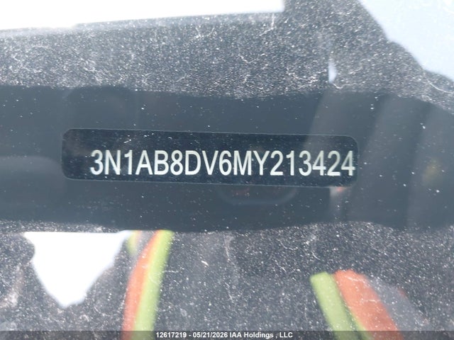 Продаж на аукціоні авто 2021 Nissan Sentra Sr, vin: 3N1AB8DV6MY213424, номер лоту: 12617219