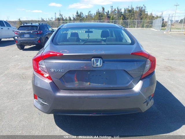 12617244 :رقم المزاد ، 2HGFC2F57HH000389 vin ، 2017 Honda Civic Lx مزاد بيع
