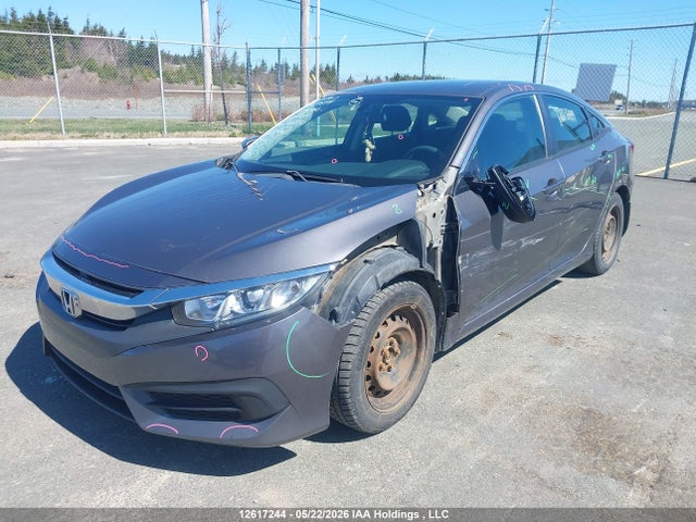 12617244 :رقم المزاد ، 2HGFC2F57HH000389 vin ، 2017 Honda Civic Lx مزاد بيع
