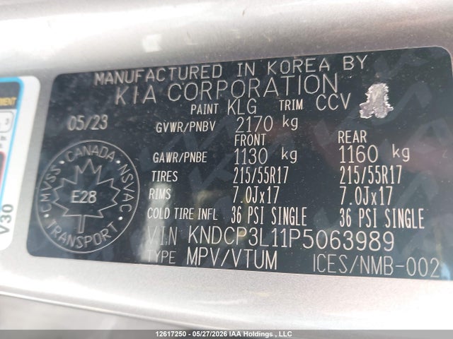 KIA NIRO EV 2023 KNDCP3L11P5063989 Image 9