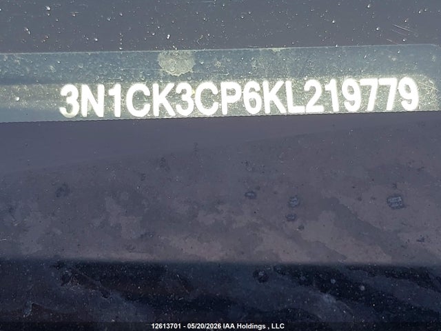 3N1CK3CP6KL219779 Nissan Micra S/sr/sv