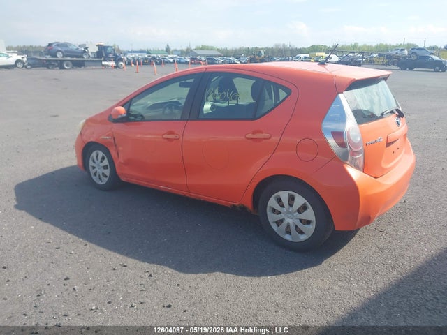 12604097 :رقم المزاد ، JTDKDTB34C1029540 vin ، 2012 Toyota Prius C Technology مزاد بيع
