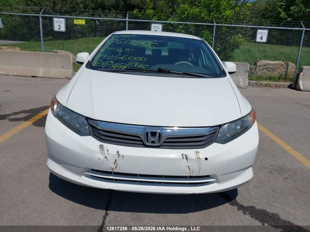 Продаж на аукціоні авто 2012 Honda Civic, vin: 2HGFB2F49CH056000, номер лоту: 12617256