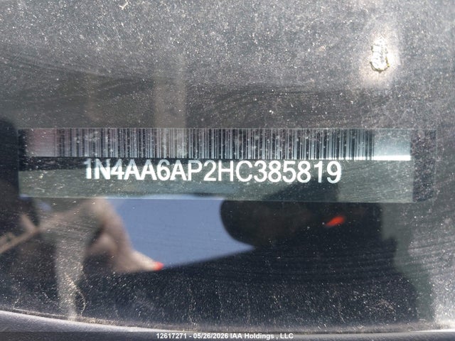 Продажа на аукционе авто 2017 Nissan Maxima, vin: 1N4AA6AP2HC385819, номер лота: 12617271