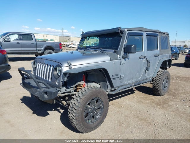 2016 Jeep Wrangler Unlimited Sport მანქანა იყიდება აუქციონზე, vin: 1C4BJWDG6GL268155, აუქციონის ნომერი: 12617321