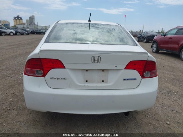 12617326 :رقم المزاد ، JHMFA36266S800380 vin ، 2006 Honda Civic Hybrid مزاد بيع