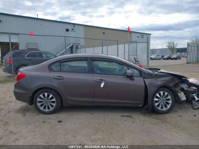 12617331 :رقم المزاد ، 2HGFB2F93CH002980 vin ، 2012 Honda Civic Exl مزاد بيع