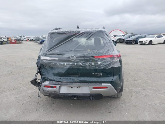 2023 Nissan Pathfinder Platinum მანქანა იყიდება აუქციონზე, vin: 5N1DR3DF6PC274993, აუქციონის ნომერი: 12617344