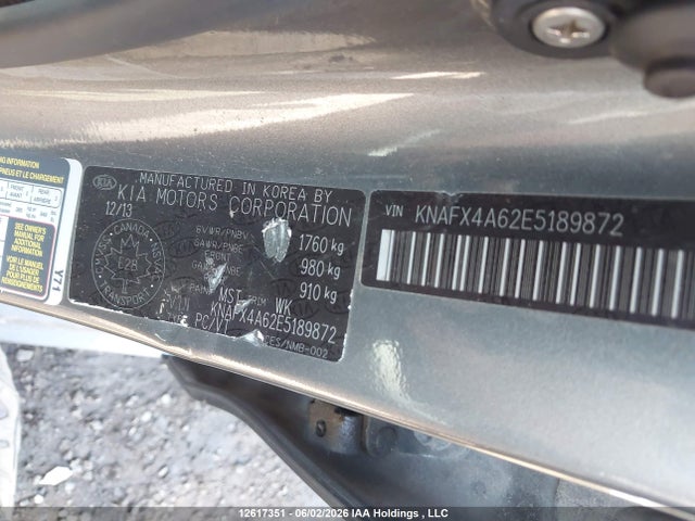 Продажа на аукционе авто 2014 Kia Forte, vin: KNAFX4A62E5189872, номер лота: 12617351