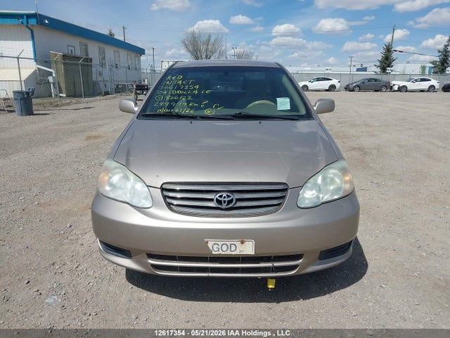 2004 Toyota Corolla Ce/le/s მანქანა იყიდება აუქციონზე, vin: 2T1BR32E54C826122, აუქციონის ნომერი: 12617354