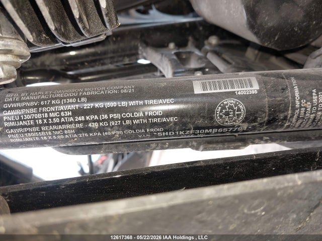 Harley-Davidson FLTRK 2021 5HD1KZF30MB657791 Image 10