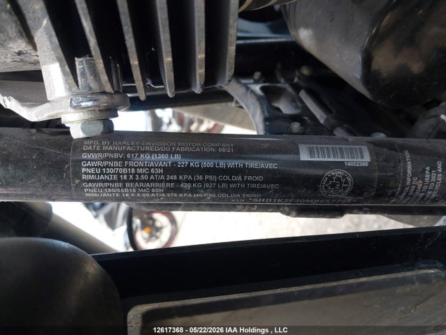 Harley-Davidson FLTRK 2021 5HD1KZF30MB657791 Image 15