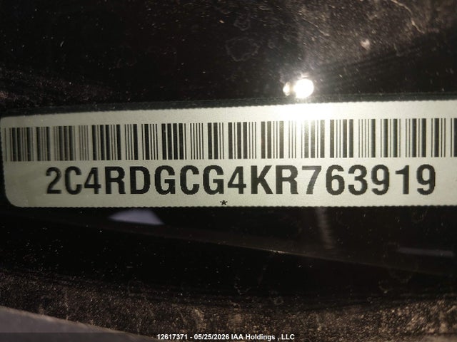 Продажа на аукционе авто 2019 Dodge Grand Caravan 35th Anniversary Edition, vin: 2C4RDGCG4KR763919, номер лота: 12617371
