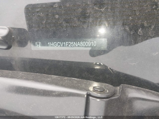 Honda ACCORD SE 2022 1HGCV1F25NA800910 Image 9