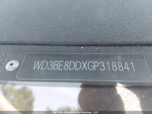 Aukcja sprzedaży 2016 Mercedes-benz Sprinter 2500 High Roof, vin: WD3BE8DDXGP318841, numer aukcji: 12617380