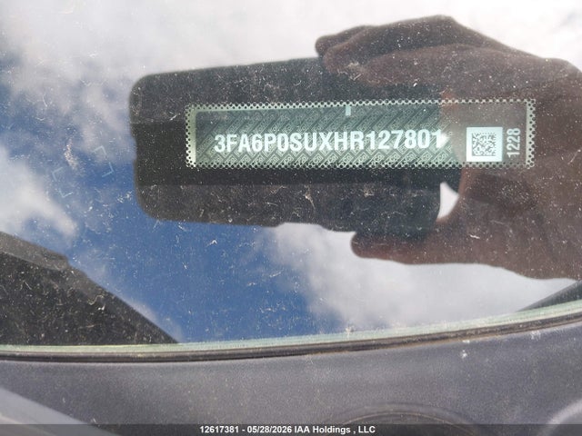 3FA6P0SUXHR127801 Ford Fusion Energi Titanium