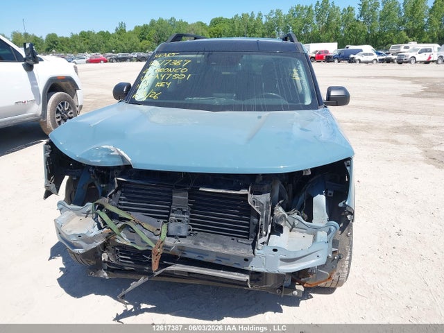 Aukcja sprzedaży 2021 Ford Bronco Sport Big Bend, vin: 3FMCR9B6XMRA47501, numer aukcji: 12617387