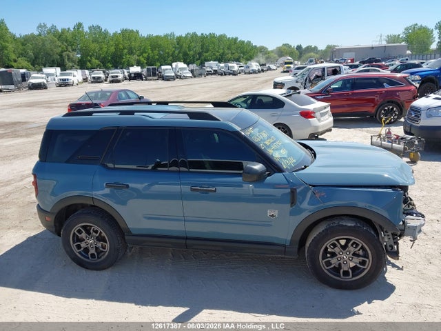 Aukcja sprzedaży 2021 Ford Bronco Sport Big Bend, vin: 3FMCR9B6XMRA47501, numer aukcji: 12617387