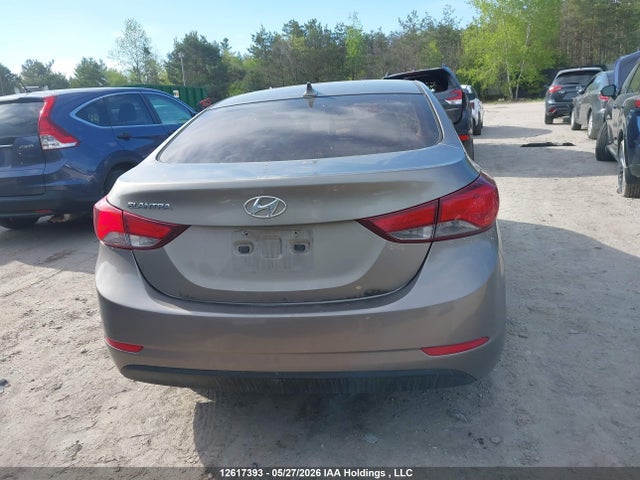 12617393 :رقم المزاد ، 5NPDH4AE0EH486640 vin ، 2014 Hyundai Elantra Gl مزاد بيع