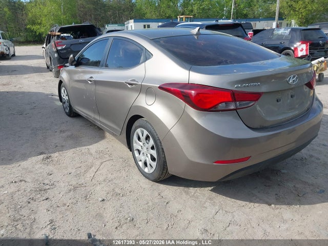 12617393 :رقم المزاد ، 5NPDH4AE0EH486640 vin ، 2014 Hyundai Elantra Gl مزاد بيع