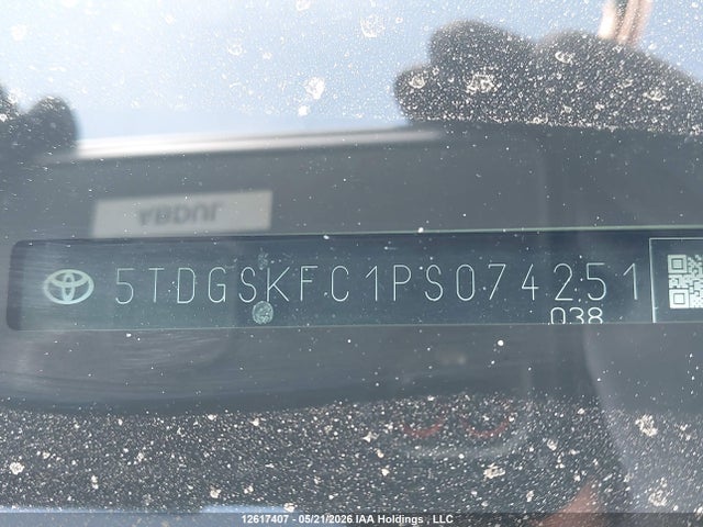 2023 Toyota Sienna Xse 7-passenger მანქანა იყიდება აუქციონზე, vin: 5TDGSKFC1PS074251, აუქციონის ნომერი: 12617407