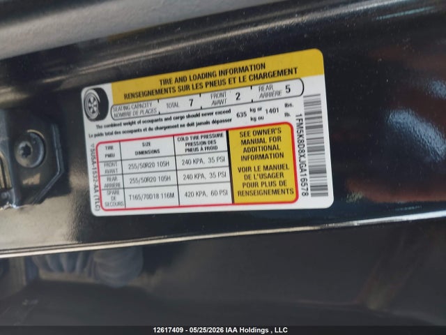 12617409 :رقم المزاد ، 1FM5K8D8XJGA16578 vin ، 2018 Ford Explorer Xlt مزاد بيع