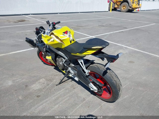 2021 Aprilia Rs 660 მანქანა იყიდება აუქციონზე, vin: ZD4KSUA0XMS001101, აუქციონის ნომერი: 12617416