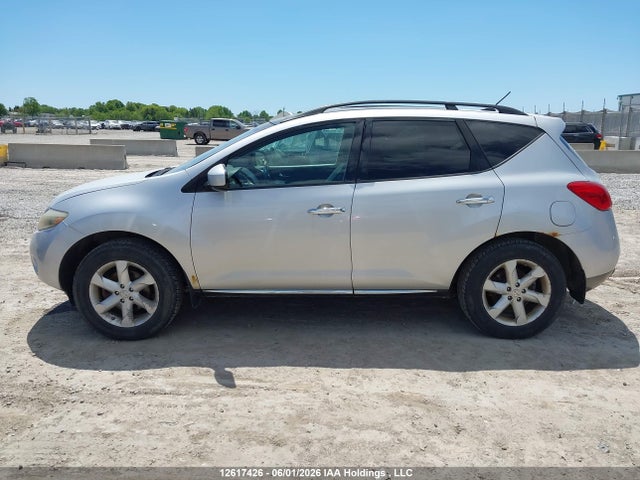 Продажа на аукционе авто 2009 Nissan Murano Sl, vin: JN8AZ18W49W153228, номер лота: 12617426