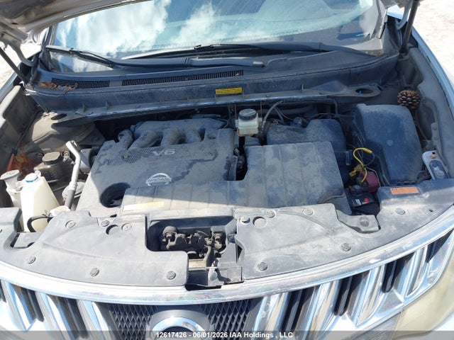 Продажа на аукционе авто 2009 Nissan Murano Sl, vin: JN8AZ18W49W153228, номер лота: 12617426