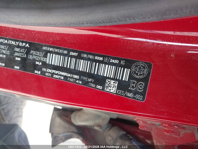 Продаж на аукціоні авто 2024 Dodge Hornet R/t Plus, vin: ZACPDFDW6R3A11863, номер лоту: 12617433