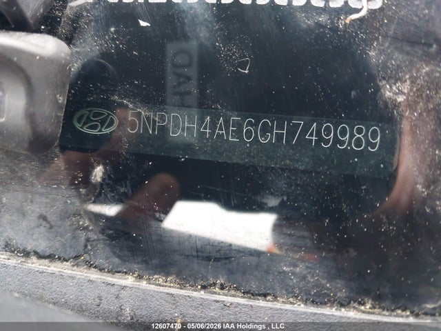 Продаж на аукціоні авто 2016 Hyundai Elantra L, vin: 5NPDH4AE6GH749989, номер лоту: 12607470