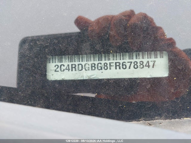 2C4RDGBG8FR678847 Dodge Grand Caravan Se/sxt