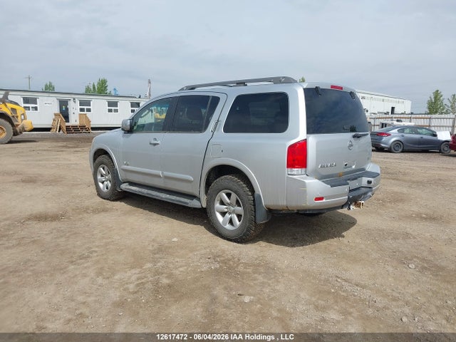2008 Nissan Armada Se მანქანა იყიდება აუქციონზე, vin: 5N1AA08CX8N600261, აუქციონის ნომერი: 12617472
