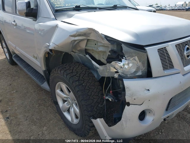 2008 Nissan Armada Se მანქანა იყიდება აუქციონზე, vin: 5N1AA08CX8N600261, აუქციონის ნომერი: 12617472