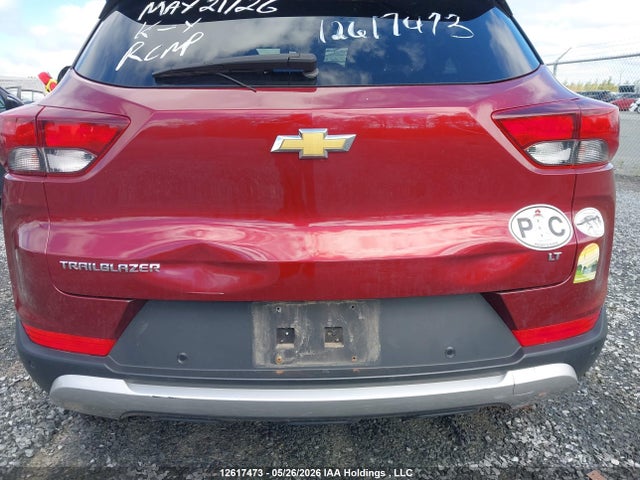 2022 Chevrolet Trailblazer Lt მანქანა იყიდება აუქციონზე, vin: KL79MPSL4NB073683, აუქციონის ნომერი: 12617473