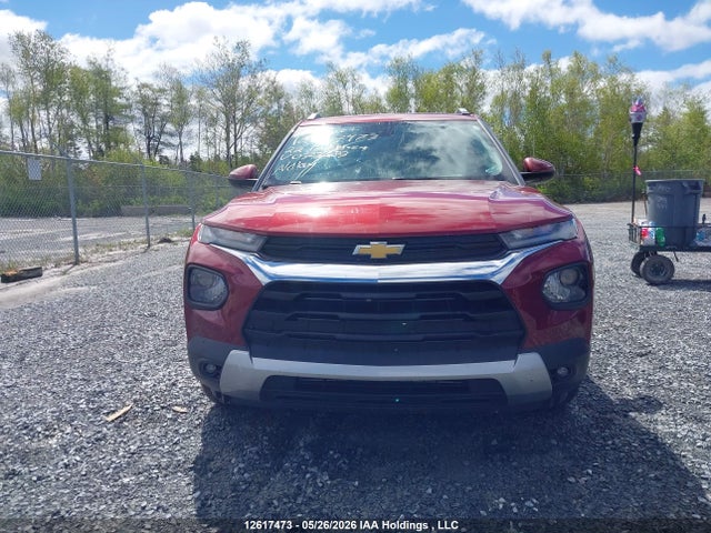 2022 Chevrolet Trailblazer Lt მანქანა იყიდება აუქციონზე, vin: KL79MPSL4NB073683, აუქციონის ნომერი: 12617473