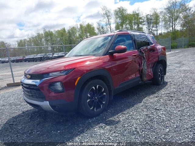 2022 Chevrolet Trailblazer Lt მანქანა იყიდება აუქციონზე, vin: KL79MPSL4NB073683, აუქციონის ნომერი: 12617473