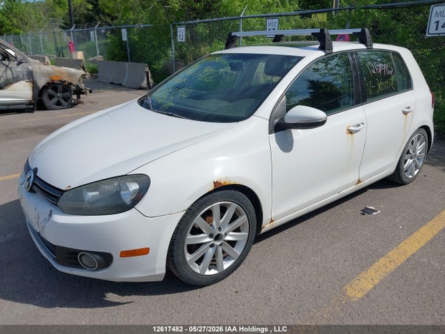 12617482 :رقم المزاد ، WVWDM7AJ9CW305052 vin ، 2012 Volkswagen Golf مزاد بيع