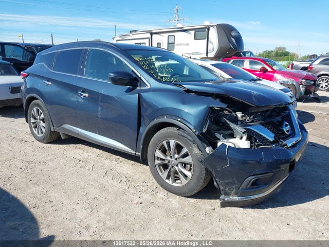 Auction sale of the 2018 Nissan Murano S/sl/sv/platinum, vin: 5N1AZ2MH8JN103009, lot number: 12617522