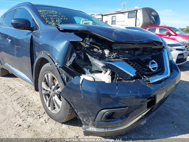 Auction sale of the 2018 Nissan Murano S/sl/sv/platinum, vin: 5N1AZ2MH8JN103009, lot number: 12617522