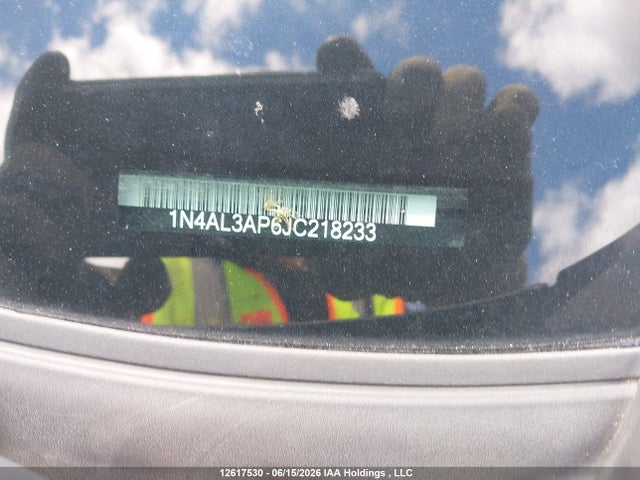 12617530 :رقم المزاد ، 1N4AL3AP6JC218233 vin ، 2018 Nissan Altima 2.5/s/sv/sl/sr مزاد بيع