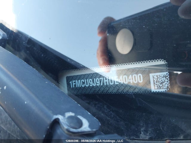 Продажа на аукционе авто 2017 Ford Escape Titanium, vin: 1FMCU9J97HUE40400, номер лота: 12600396