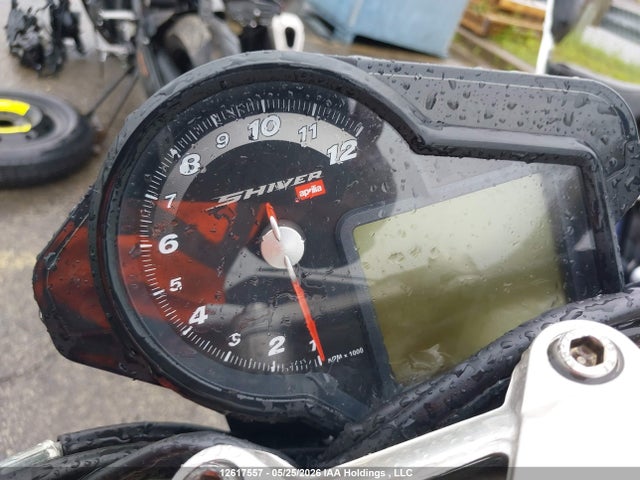 Продаж на аукціоні авто 2012 Aprilia Shiver 750, vin: ZD4RAC016CS000337, номер лоту: 12617557
