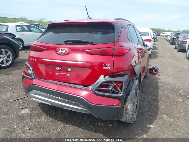 Продажа на аукционе авто 2018 Hyundai Kona 1.6t Ultimate, vin: KM8K5CA56JU139447, номер лота: 12617580