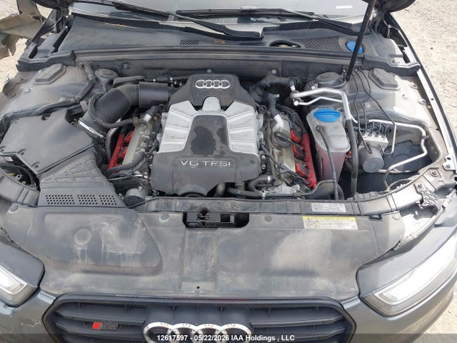 2015 Audi S4 Premium Plus მანქანა იყიდება აუქციონზე, vin: WAUBGCFL1FA129954, აუქციონის ნომერი: 12617597