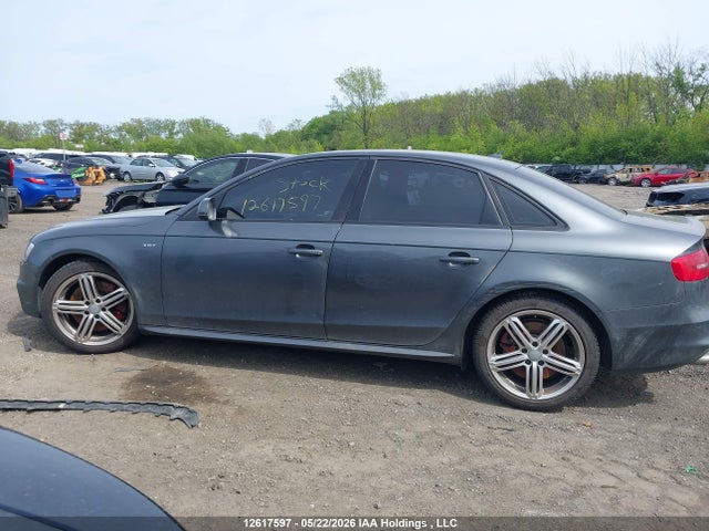 2015 Audi S4 Premium Plus მანქანა იყიდება აუქციონზე, vin: WAUBGCFL1FA129954, აუქციონის ნომერი: 12617597