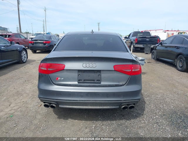 2015 Audi S4 Premium Plus მანქანა იყიდება აუქციონზე, vin: WAUBGCFL1FA129954, აუქციონის ნომერი: 12617597