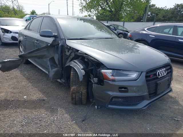 2015 Audi S4 Premium Plus მანქანა იყიდება აუქციონზე, vin: WAUBGCFL1FA129954, აუქციონის ნომერი: 12617597