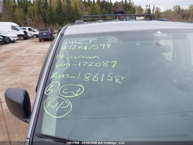 Продажа на аукционе авто 2014 Dodge Grand Caravan Se/sxt, vin: 2C4RDGBG2ER172087, номер лота: 12617599